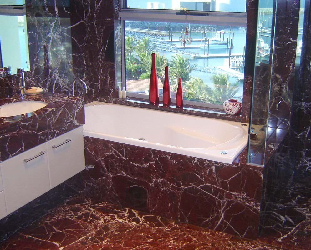 Rosso levanto slabs natural marble import from