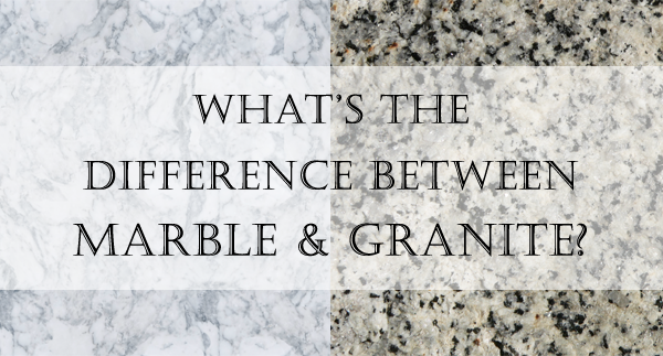 whats the difference between marble and granite