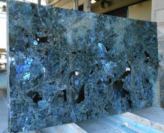 Bhandari Marble World Labradorite Blue Granite
