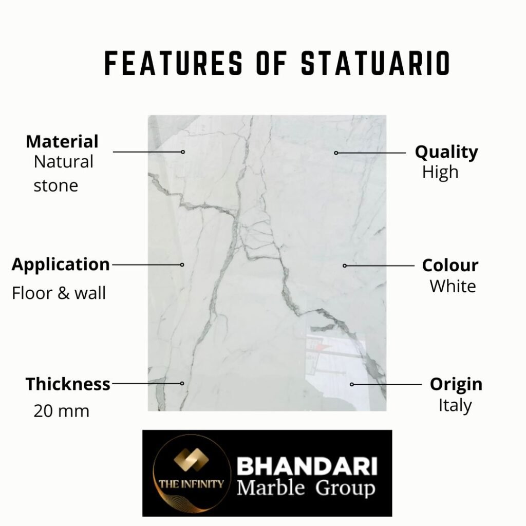 Everything you need to know about statuario marble