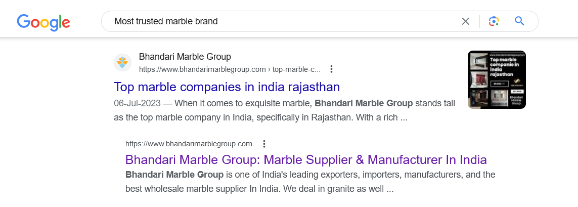 Screenshot 2023-07-29 at 15-46-51 Most trusted marble brand - Google Search