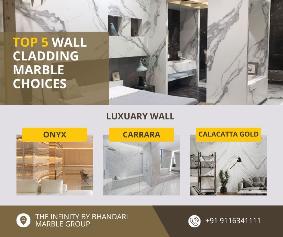You are currently viewing Top 5 Wall Cladding Marble Choices